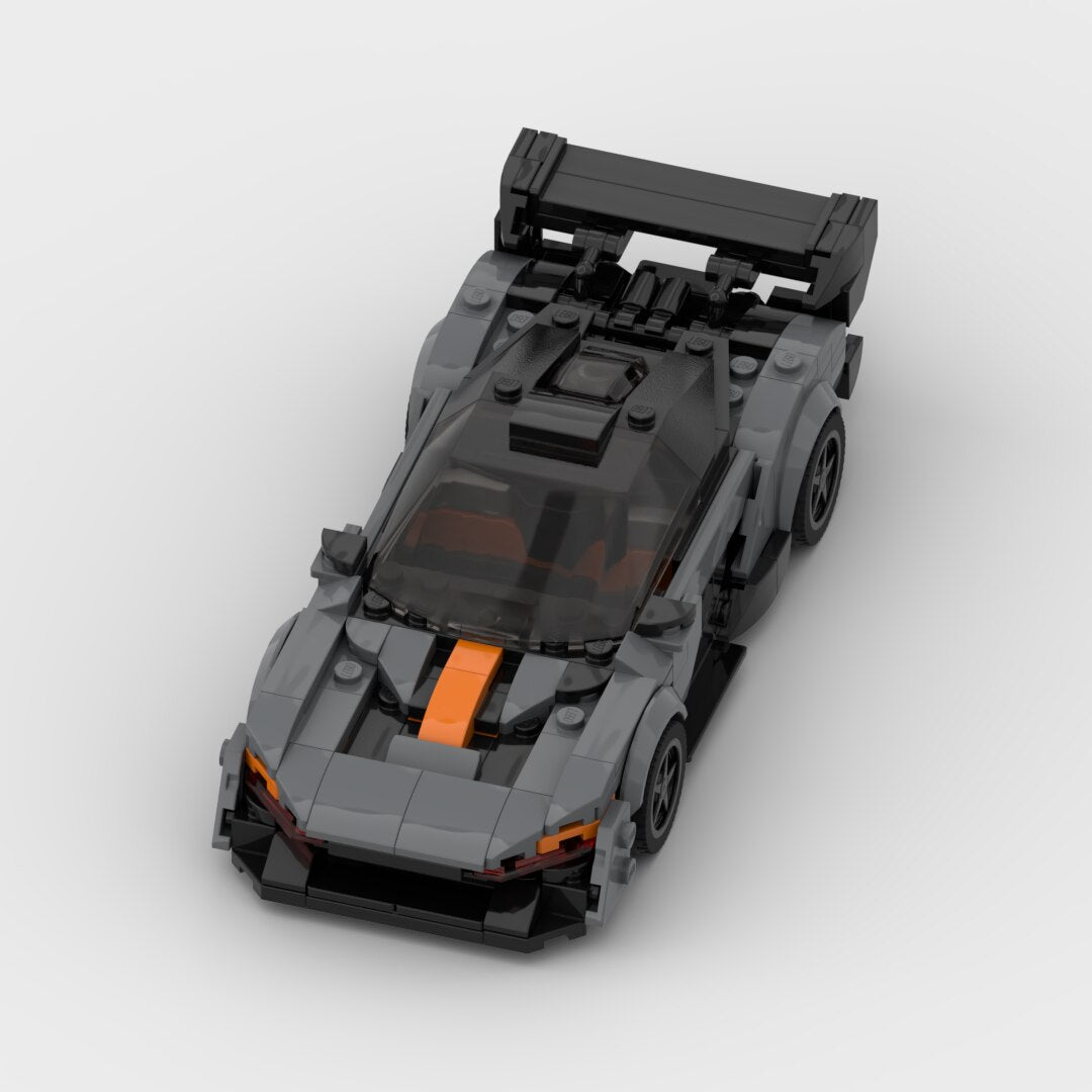 McLaren Senna GTR Building Blocks Brick Car